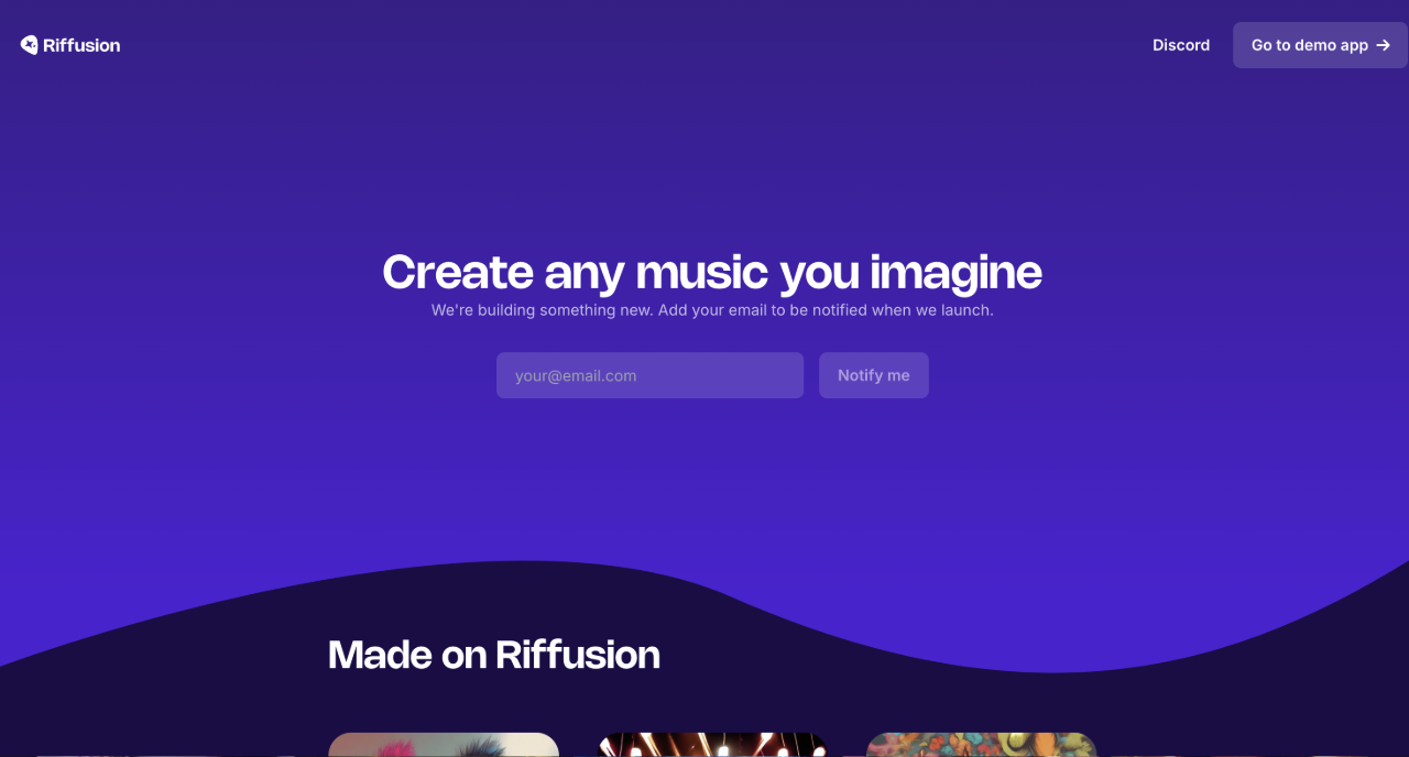 Riffusion：一鍵生成音樂