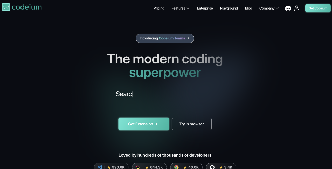Codeium：人工智能編程輔助工具
