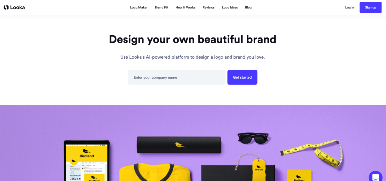 Looka：不會(huì)設(shè)計(jì)，也能生成符合自己愿景的標(biāo)志LOGO