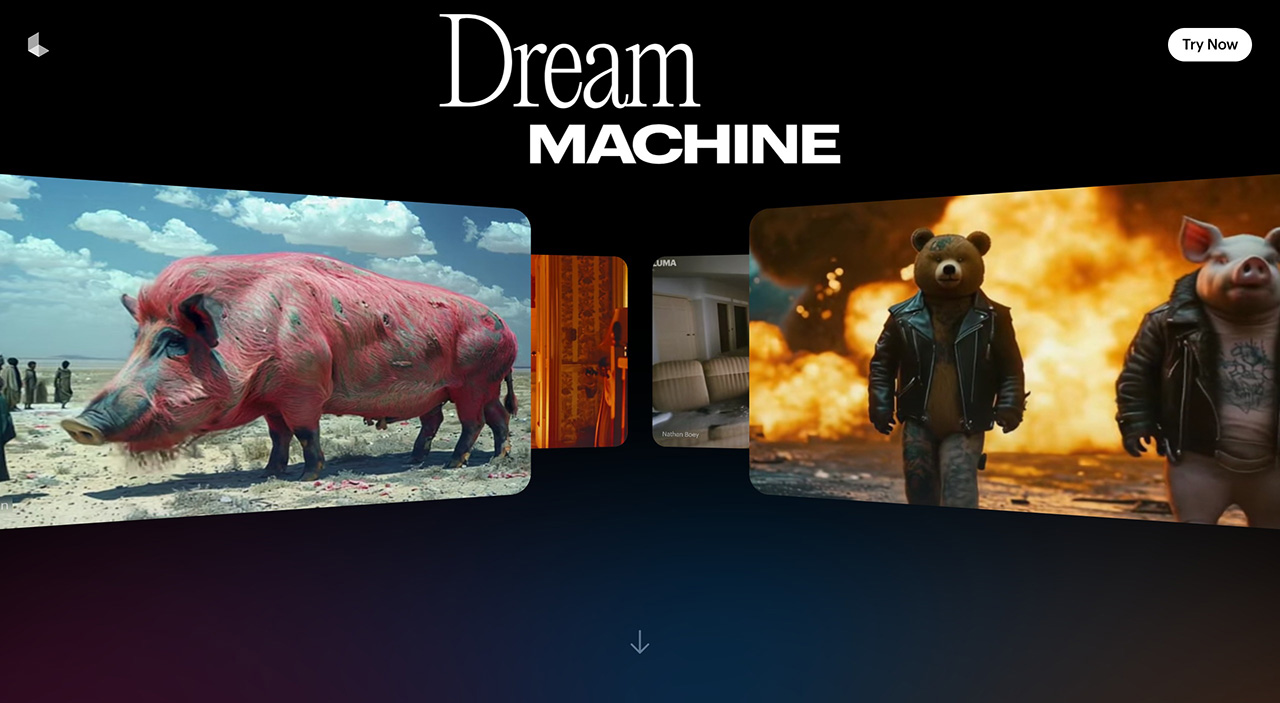 Dream Machine：根據文本或圖像生成高質量、逼真的視頻。