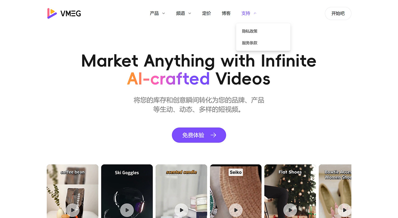 VMEG：專業(yè)的營銷視頻生成工具